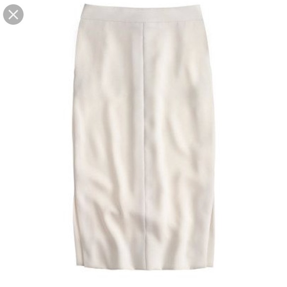 J. Crew Dresses & Skirts - J.Crew Side Slit Soft Pencil Skirt